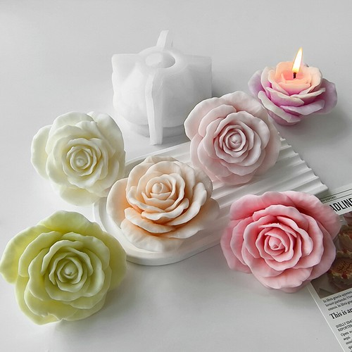 Stampo per candele silicone - in,